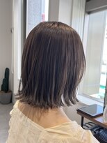 カルゥグラッシー(KALOU glassi)&nbsp;柔らかベージュ×ふんわりボブ【瀬口】