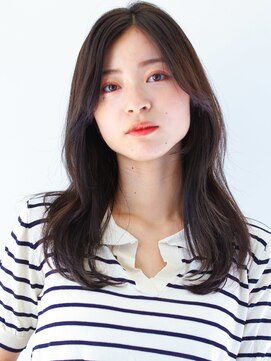 ガリカ 横浜(Gallica) 韓国風大人ゆるウェーブセミロング