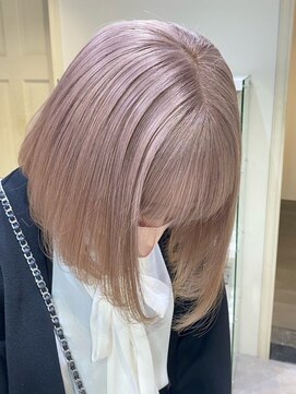 ベレーザシェルト(Beleza scelto) 4430ニュアンスカラーグレーベージュミルクティーピンクボブ