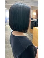 スタッド(STUD)&nbsp;【STUD】ぱつっとボブ×ブルーブラック