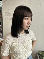 マエストロ(Maestro)&nbsp;レイヤーカット/顔周りレイヤー/ダークグレージュ/ウルフカット