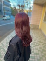 ルレーヴ 船越店(Le reve)&nbsp;ラベンダーピンク/暖色/艶カラー/ナチュラル/ブリーチなし/浜松