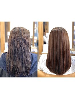 【縮毛矯正×oggiotto】髪質改善/縮毛矯正ならegerie labにお任せ下さい/髪質改善/縮毛矯正/oggiotto/着付