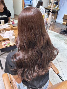 アヴァンスアンス 広島袋町店(AVANCE.ens) ココアブラウンカラー