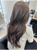 ブリーチなしダブルカラー☆ヘーゼルベージュ