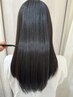 【髪質改善♪】酸性縮毛矯正＋カット＋トリートメント￥23100
