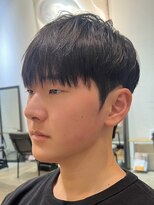 【石山】質感軽めシースルーマッシュ