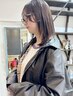 ロング料金無し☆ケアカラー+カット＋クイックTr￥12100→￥9900
