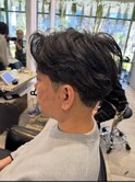 刈り上げ束感カット