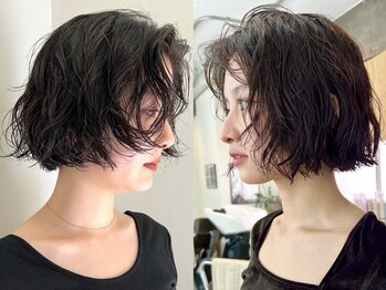 ピープル オモテサンドウ(people omotesando)の写真/《peopleのくせ毛風パーマ》こだわり質感×パーマデザインで、１歩先を行くオシャレヘア♪メンズパーマも◎