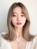 【人気NO.3/韓国風透明感カラーにしたい方】韓国風艶カラー+3STEPTR 