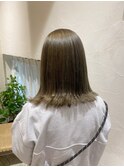 切りっぱなしボブ/ミディアムボブ/外ハネボブ
