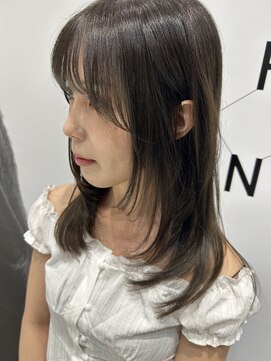 ハルキミナト ジャパン ヨコハマ(HARUKI MINATO japan YOKOHAMA) 小顔見せ顔まわりレイヤー