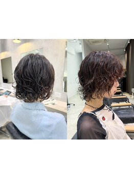 毎日髪を巻いている方にこそおススメ！ダメージを最小限に抑えた似合わせパーマスタイルに！