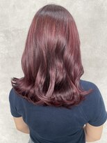 ルノン フィージュ(LUNON fieju)&nbsp;暗めカラーグランマッシュデザインカラーフェイスフレーミング