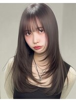 hum 立川【ハム】髪質改善・酸性ストレート・縮毛矯正 ココアベージュ/オリーブグレー/小顔/黒髪[立川/髪質改善]