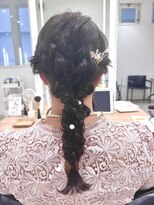 モッズヘア 青葉台店 あみおろしアレンジ