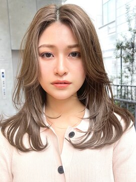 ロビー 表参道(ROBBY) ミディアムレイヤーカット/くびれヘア/大人可愛い/20代30代40代