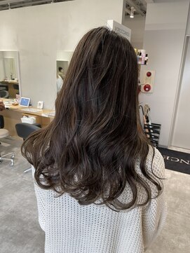 アヴァンス 京橋店(AVANCE) 着物ヘア/大人ガーリー/ダークアッシュ/似合わせカット/京橋