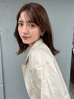 フォト 武蔵小杉(foto)&nbsp;大人ガーリー/似合わせカット/ミディアムレイヤーカット武蔵小杉