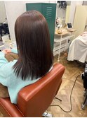 髪質改善カラー×透
