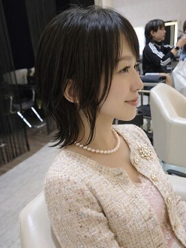 ウィル あべの店(WiLL) イメチェンウルフショートレイヤーカット30代40代50代田嶋X