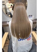 Ｅｍｂｅｌｌｉｒ.2nd ブリーチ/ダブルカラー/ブリーチなしダブルカラー/ケアブリーチ&nbsp;イルミナダブルカラー(ヘーゼルベージュ