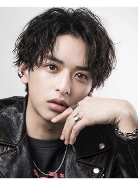 アストラ(ASTRA) MEN’S HAIR/波巻きツイストスパイラル/リバースセンターパート