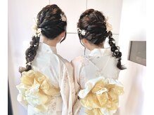 ジュノヘアー(Juno.hair)の雰囲気（浴衣のお着付け&ヘアメイクも受付中！）