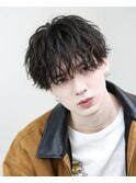 シャドウパーマスパイラルツイスト刈り上げ
