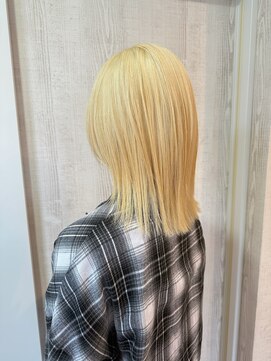 ヘアーアンドライフミルコ(miRuko) ブロンドカラー