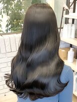 ルノヘアー(Lunohair)&nbsp;髪質改善トリートメント×艶感ストレート×黒髪/似合わせカット