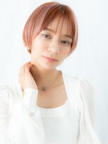 ドクターズサロン LAB 小山店&nbsp;フレンチカジュアルハイライト前下がりショートg小山10代20代