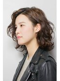 【LITA】くせ毛風ニュアンスミディ