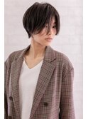 ◆ハンサムショート◆アッシュブラウン【大上美奈子】