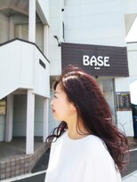 ベースヘアー(BASE hair) 透明感♪ローズカラー☆