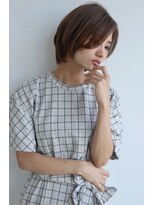 メモリーズ 銀座(Memories)&nbsp;【Memories】ボブ　レイヤー　小顔　センターパート　前髪