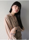 エアストレート/シースルー前髪/こなれヘア/表参道/南青山