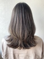 ディコ(Dico) Hona hair ☆ ハイライト×オリーブグレージュ