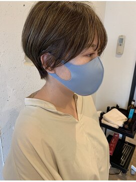 クマ(kuma.) 大人かわいい/ハンサムショート