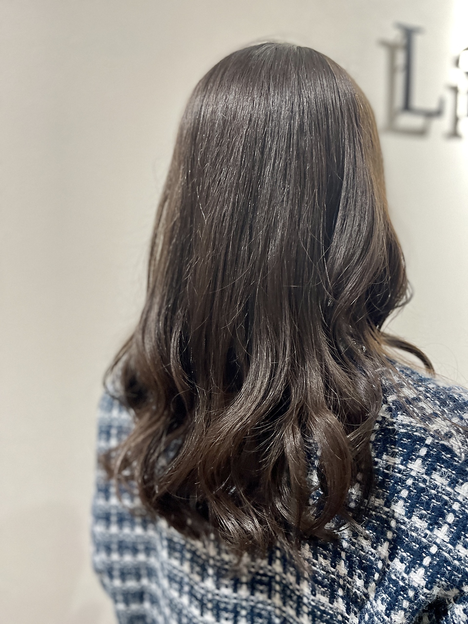 髪質改善/ダークブルー/うる艶波まき/吉祥寺/トリートメント