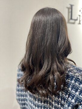 リバティ 吉祥寺(Liberty) 髪質改善/ダークブルー/うる艶波まき/吉祥寺/トリートメント