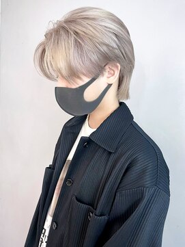 アルバム 渋谷パルコ(ALBUM) 束感ショートツーブロックマッシュアップバング_ba389611