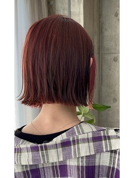 サクラ オモテサンドウ(SAKURA) ボブ　ミニボブ　切りっぱなし　ショートボブ　表参道