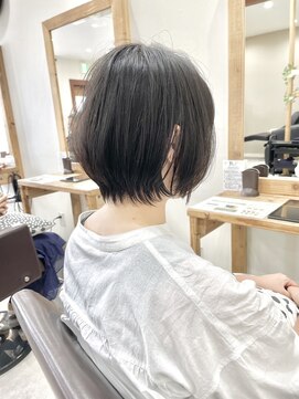 ラポール 柏店(RAPPOR) ボブショート×グレージュアッシュ/グレージュカラー