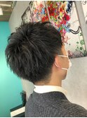 #メンズカット#2ブロック#ショート#ベリーショート