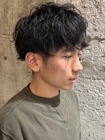 ニアウ 太田店(Niau)&nbsp;波巻きスパイラルパーマツイストスパイラルパーマメンズマッシュ