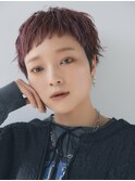 くすみピンク ベリーショートヘア【FIRST】鈴木幸子