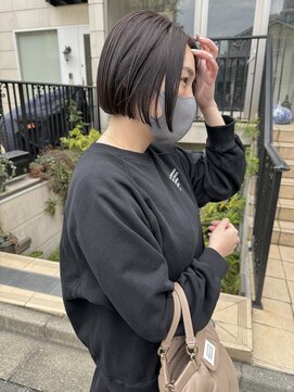 エルメ(Elme) ラベンダーアッシュ×ミニボブ