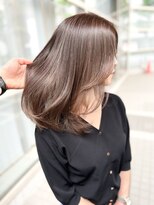 ジルブラン 横浜関内(JIL BLAN)&nbsp;ミルクティーベージュ白髪ぼかしハイライトダブルカラーブリーチ